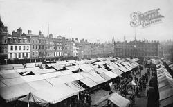 The Market Place 1890, Nottingham