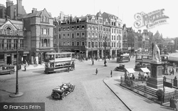 The Market Square 1923, Nottingham