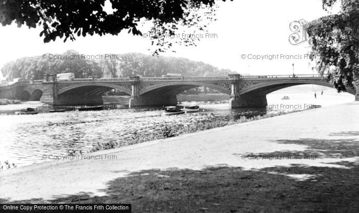 Photo of Nottingham, Trent Bridge c.1950