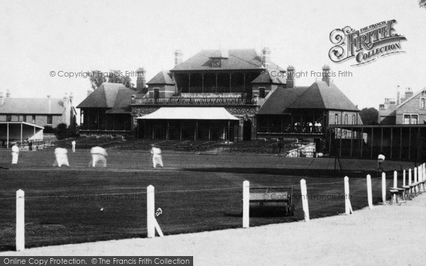 Photo of Nottingham, Trent Bridge Cricket Ground, The Grandstand 1893