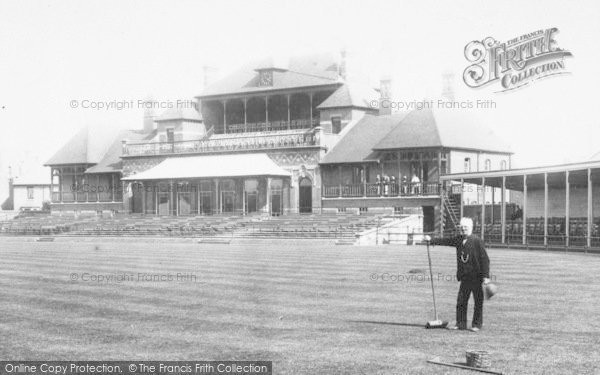 Photo of Nottingham, Trent Bridge Cricket Ground, The Grandstand 1893