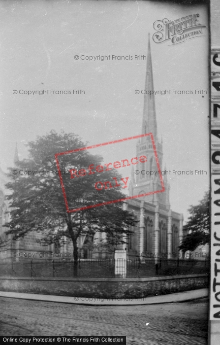 Photo of Nottingham, Trinity Church 1890
