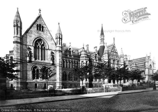 Photo of Nottingham, University, Free Library 1890