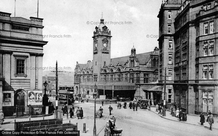 Photo of Nottingham, Victoria Station 1920