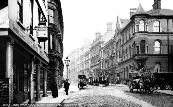 Photo of Nottingham, Victoria Street 1890
