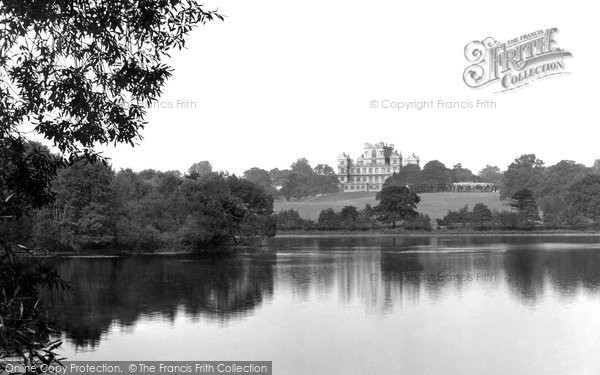 Photo of Nottingham, Wollaton Hall Lake 1928
