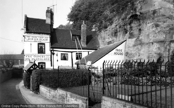 Photo of Nottingham, Ye Olde Trip To Jerusalem c.1960