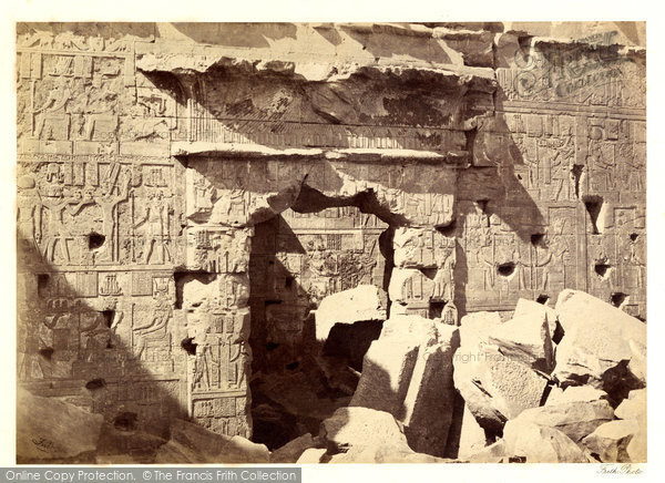 Photo of Nubia, Doorway In The Temple Of Kalabshe 1860