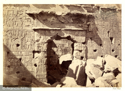 Doorway In The Temple Of Kalabshe 1860, Nubia