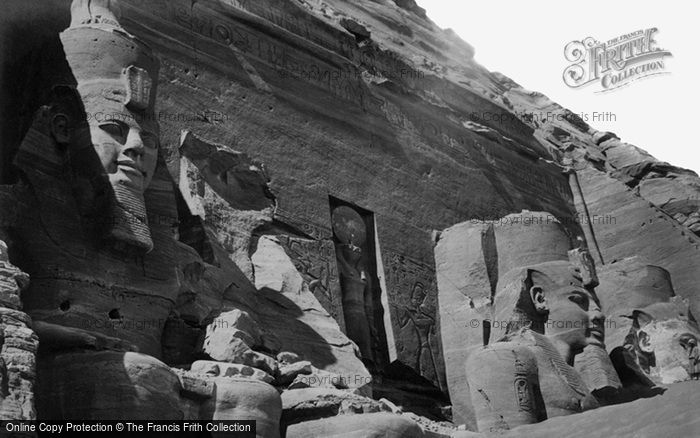 Photo of Nubia, Facade Of The Great Temple Of Abou Simbel From The East 1860