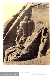 Facade Of The Great Temple Of Abou Simbel From The West 1857, Nubia