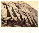 Facade Of The Smaller Temple, Abou Simbel 1860, Nubia