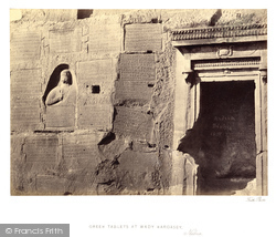 Greek Tablets At Wady Kardassy 1860, Nubia