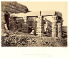 Portico Of The Temple Of Gerf Hossayn 1860, Nubia