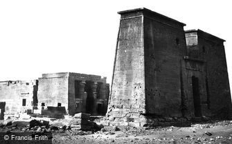 Nubia, the Temple of Dakkeh 1857