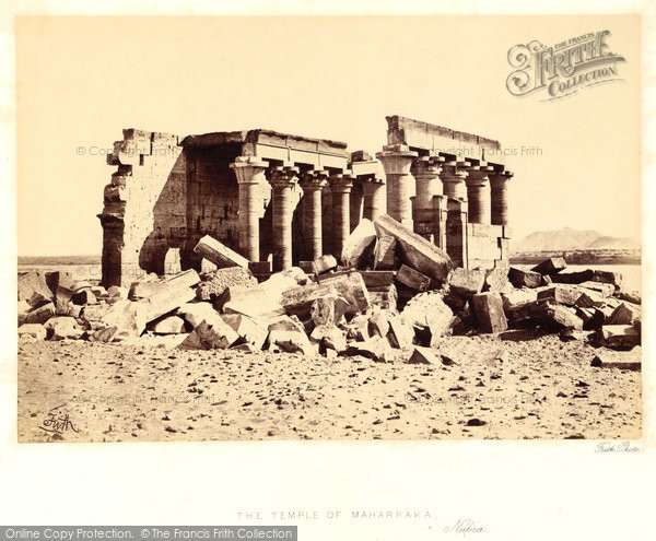 Photo of Nubia, The Temple Of Maharraka 1860
