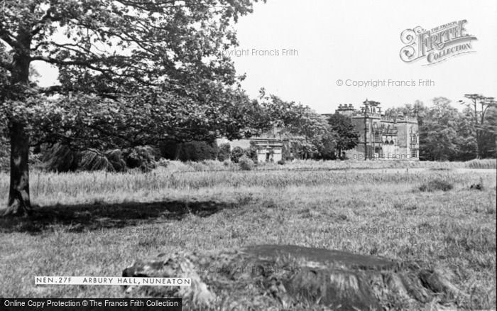 Photo of Nuneaton, Arbury Hall c.1960