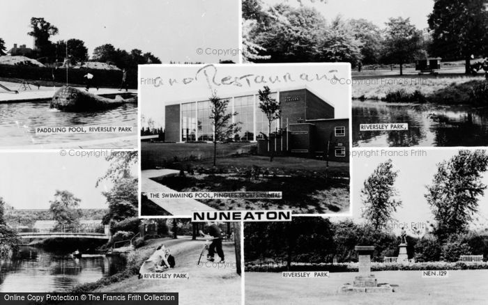 Photo of Nuneaton, Composite c.1960