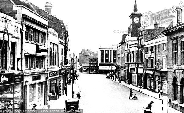 Photo of Nuneaton, Market Place 1947