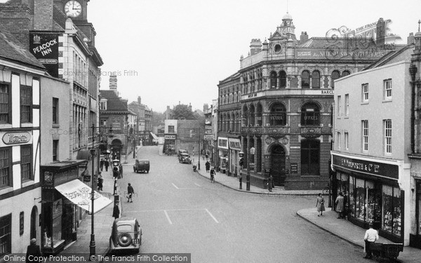 Photo of Nuneaton, Market Place c.1945