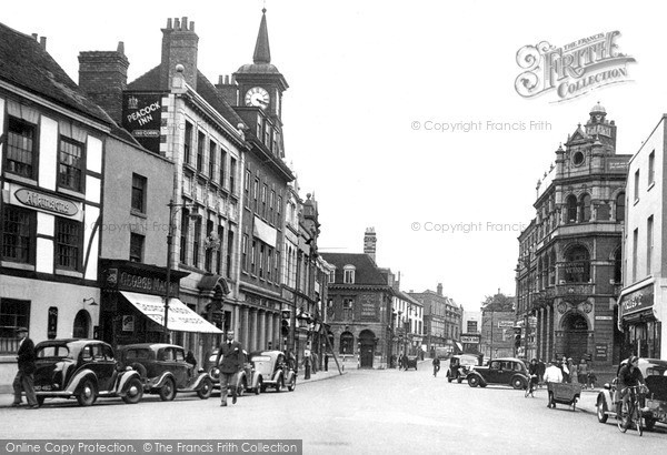 Photo of Nuneaton, Market Place c.1945