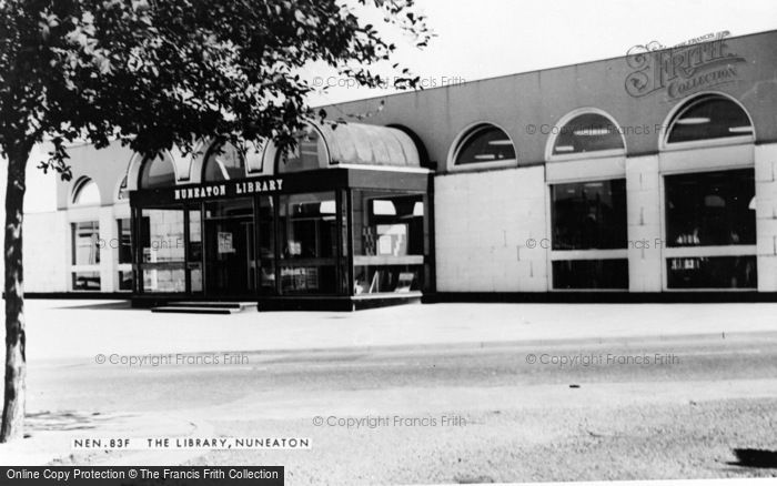 Photo of Nuneaton, The Library c.1960