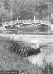 Boating By The Bridge 1890, Nuneham Courtenay
