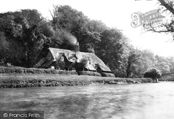 Cottage And Bridge c.1881, Nuneham Courtenay
