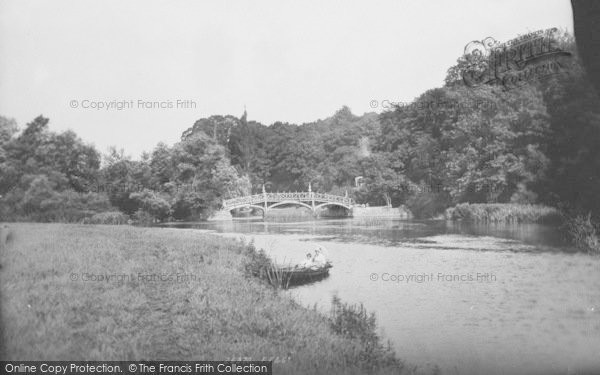 Photo of Nuneham Courtenay, From Tow Path 1890