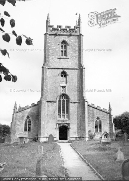 Photo of Nunney, All Saints Church c.1955