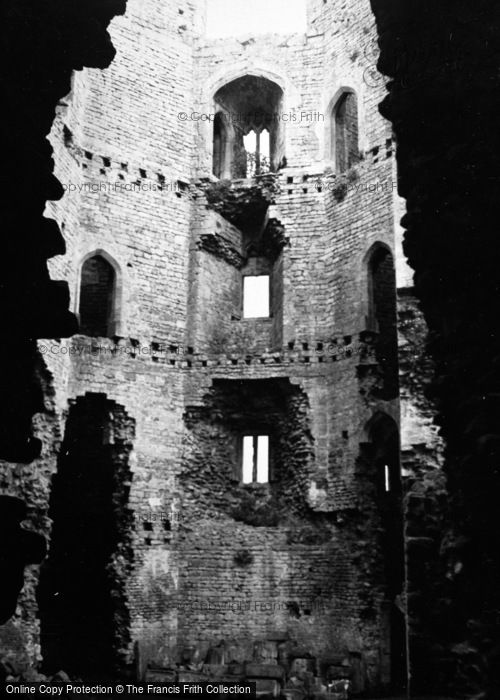 Photo of Nunney, Castle 1949