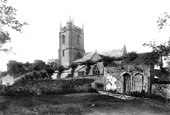 Church Of All Saints And Castle 1907, Nunney