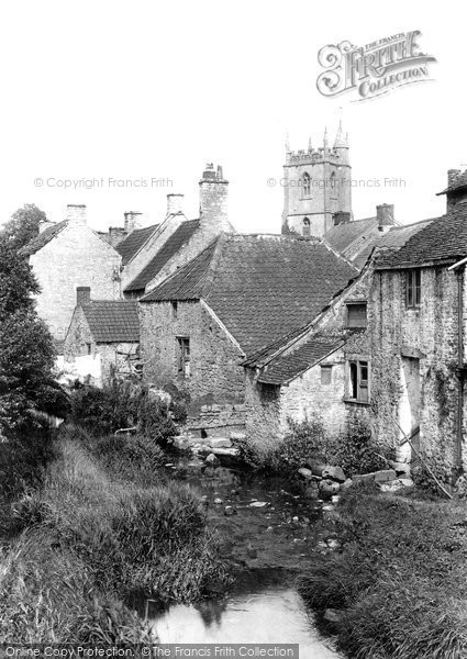 Photo of Nunney, From Bridge 1907