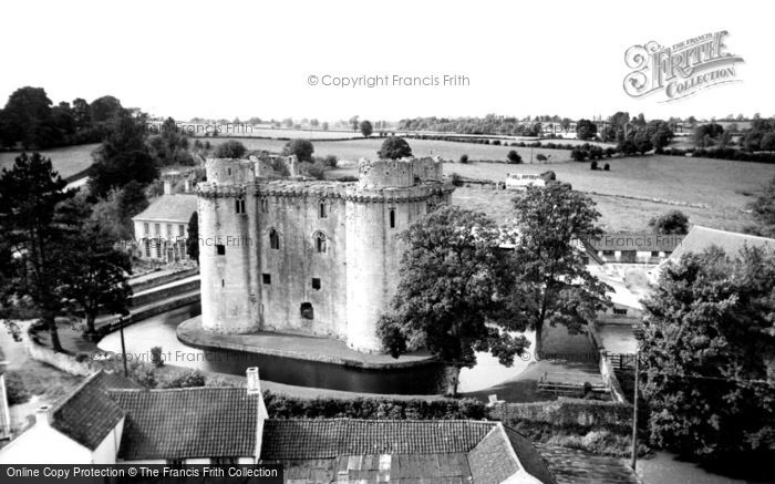 Photo of Nunney, The Castle c.1960