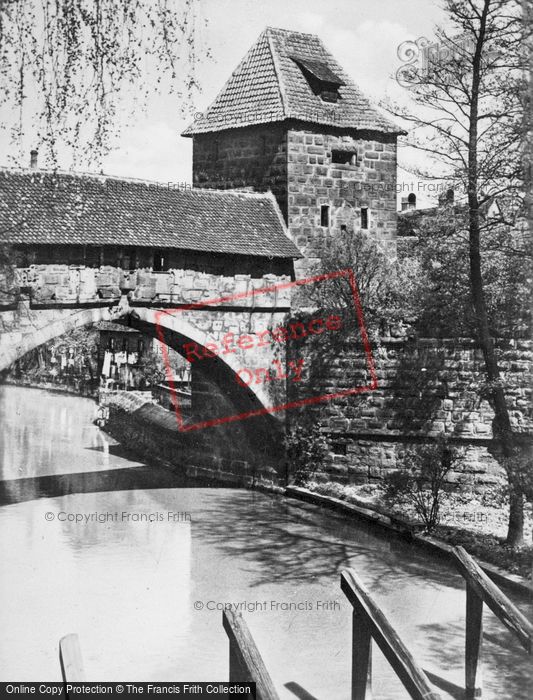 Photo of Nuremburg, Bridge c.1930