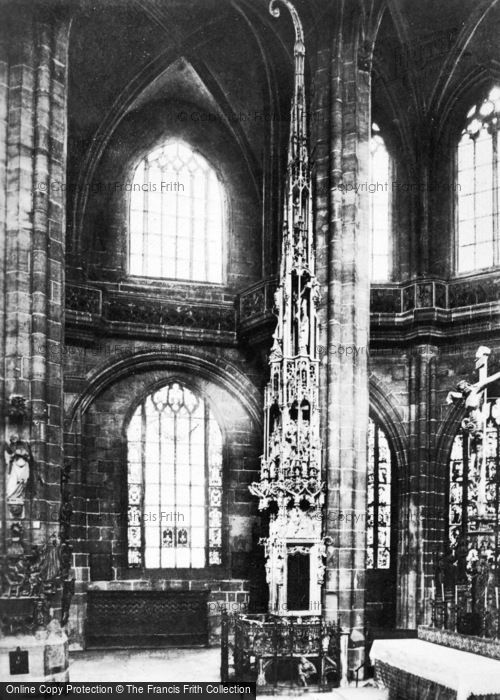Photo of Nuremburg, The Church Of St Lawrence Interior c.1930