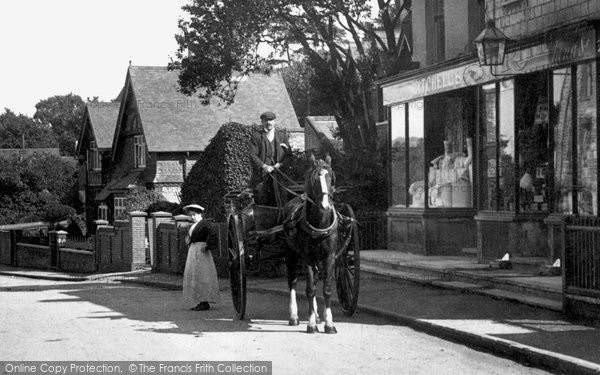 Photo of Nutfield, A Horse And Cart 1908