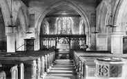 Church Interior 1903, Nutfield