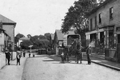 Horse Drawn Waggon In The Village 1908, Nutfield