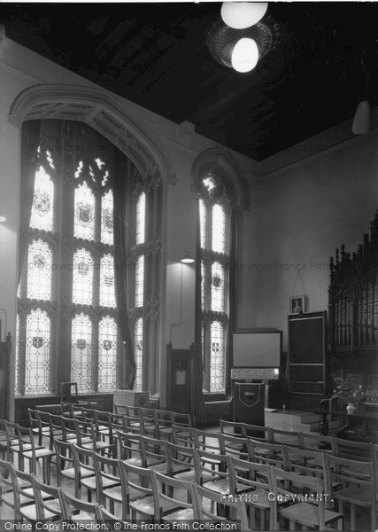 Photo of Nutfield, Nutfield Priory, The Main Hall c.1955