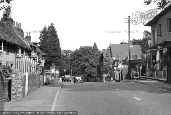Photo of Nutfield, The Village c.1955