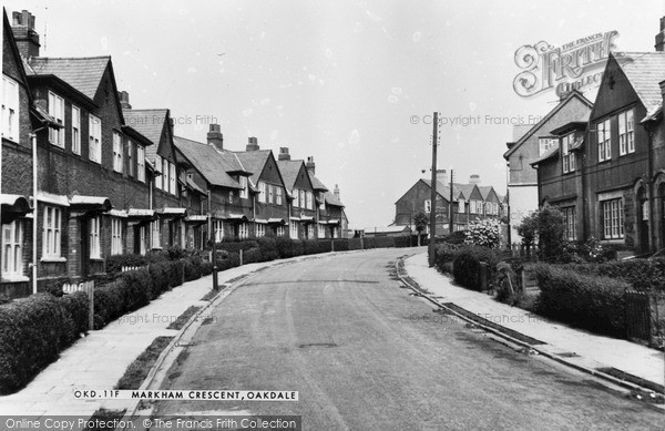 Photo of Oakdale, Markham Crescent c.1965