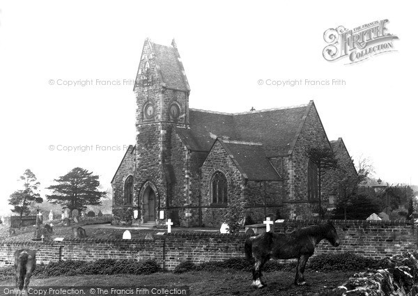 Photo of Oakengates, Church Of St Mary And St Leonard, Wombridge c.1955