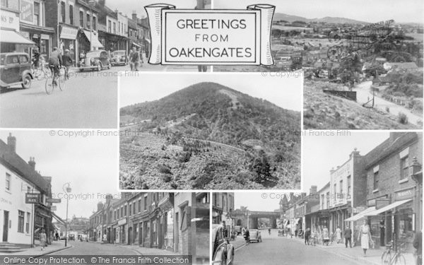 Photo of Oakengates, Composite c.1955