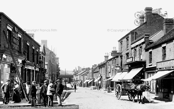 Photo of Oakengates, Market Street 1899