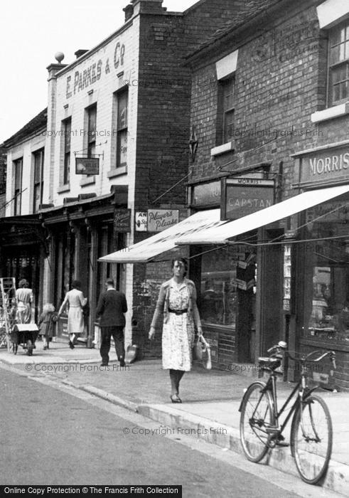 Photo of Oakengates, Market Street c.1955