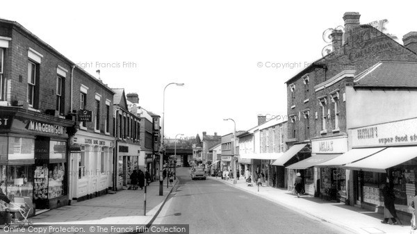 Photo of Oakengates, Market Street c.1965