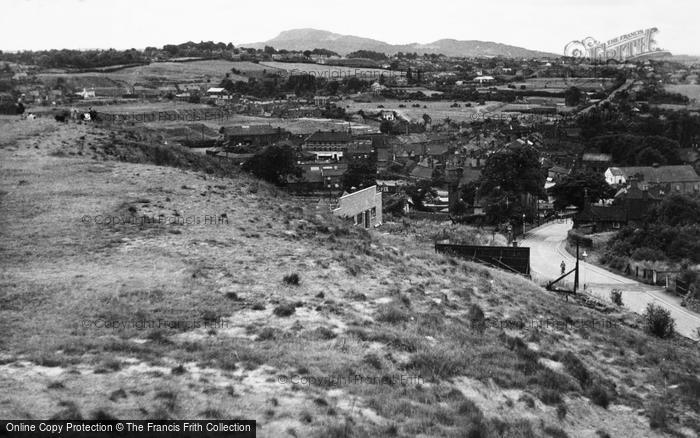Photo of Oakengates, Panoramic View c.1955