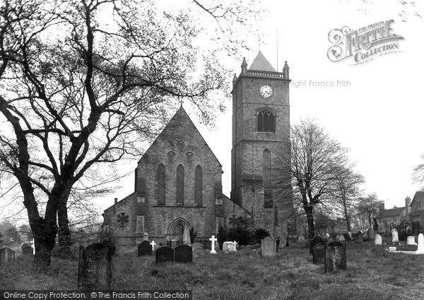 Photo of Oakengates, St George's Church c.1955