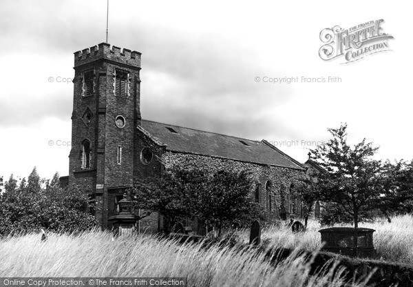 Photo of Oakengates, St Peter's Church c.1955